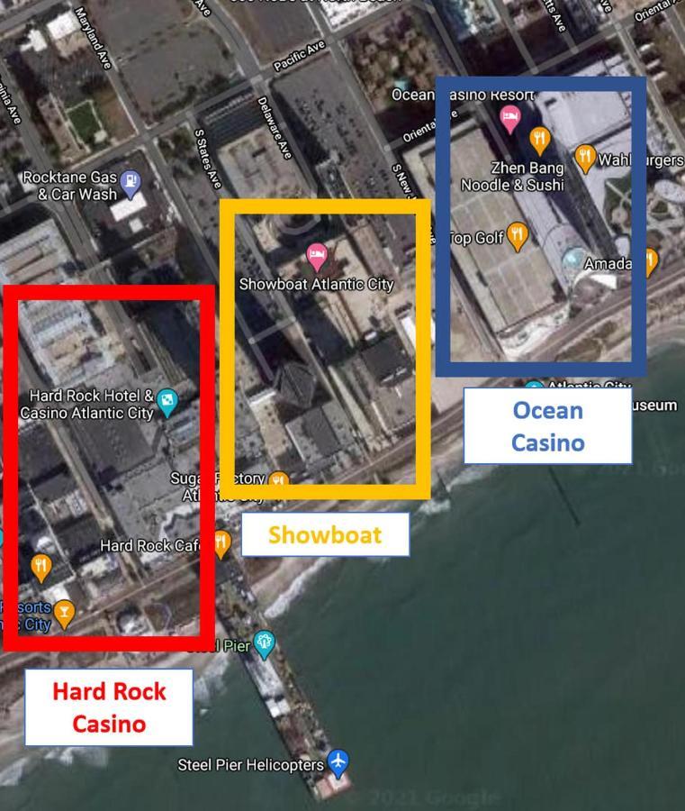 2Br Condo On The Boardwalk With 3 Baths Cozysuites Atlantic City Zewnętrze zdjęcie